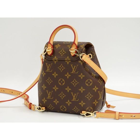 Louis Vuitton LV NM BB Monogram Rucksack Backpack Brown - Picture 2 of 7